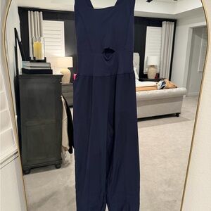 Navy Jumpsuit